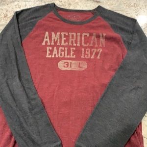 Gently Used American Eagle Waffle Weave Long Sleeve Shirt Men’s XL